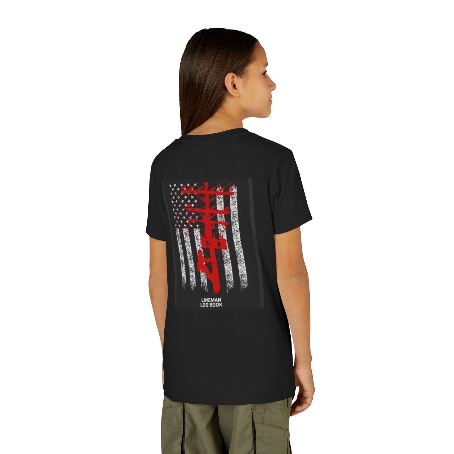 Lineman Youth Unisex Short Sleeve Crewneck Tee