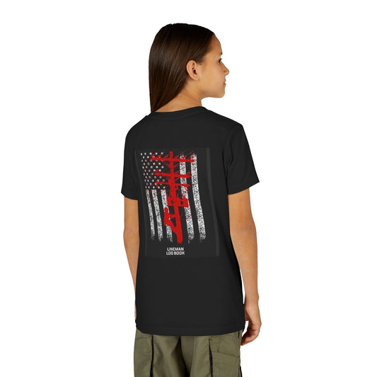 Lineman Youth Unisex Short Sleeve Crewneck Tee