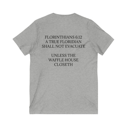 Florinthians 6:12 Unisex Short Sleeve V-Neck Tee