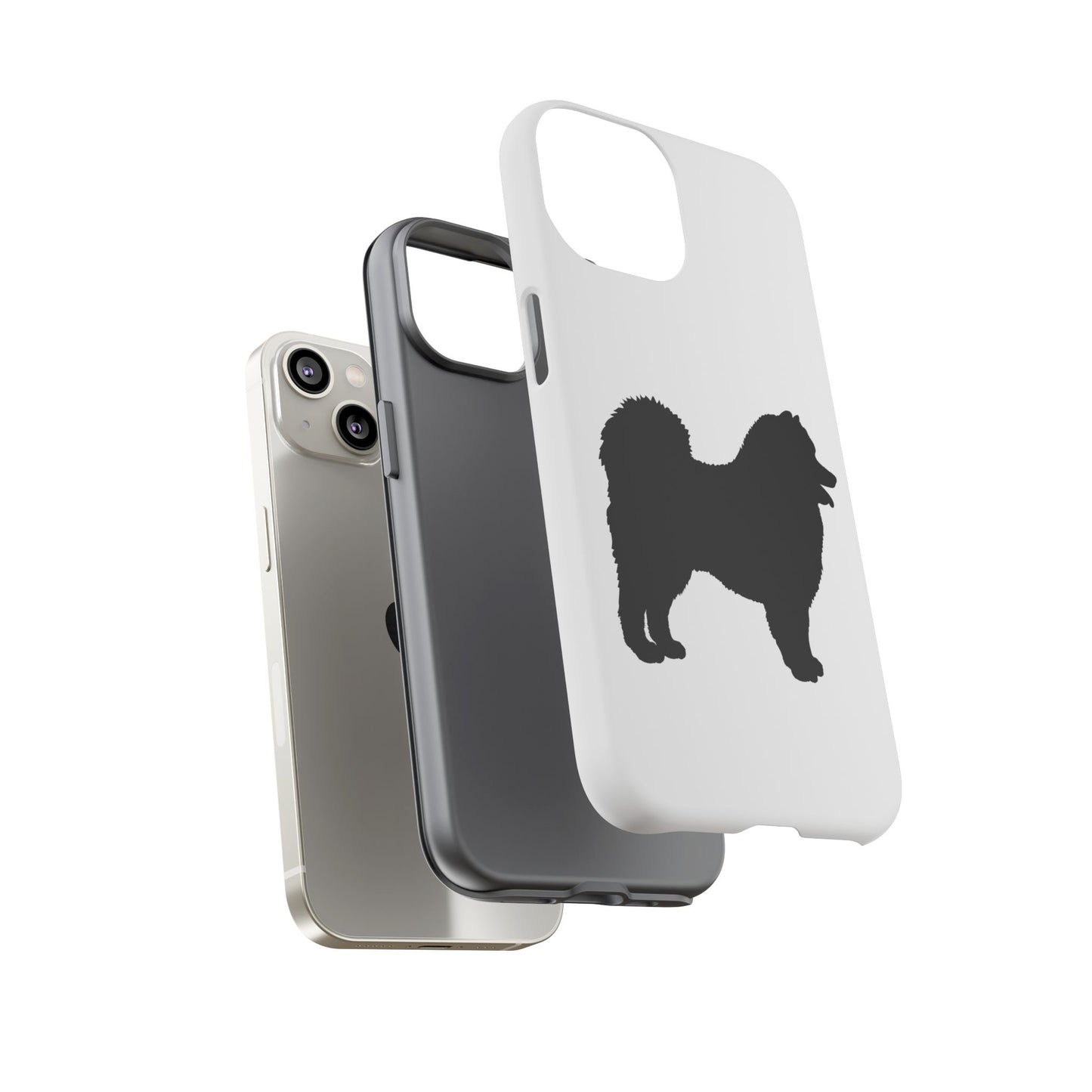 Samoyed Silhouette iPhone Case