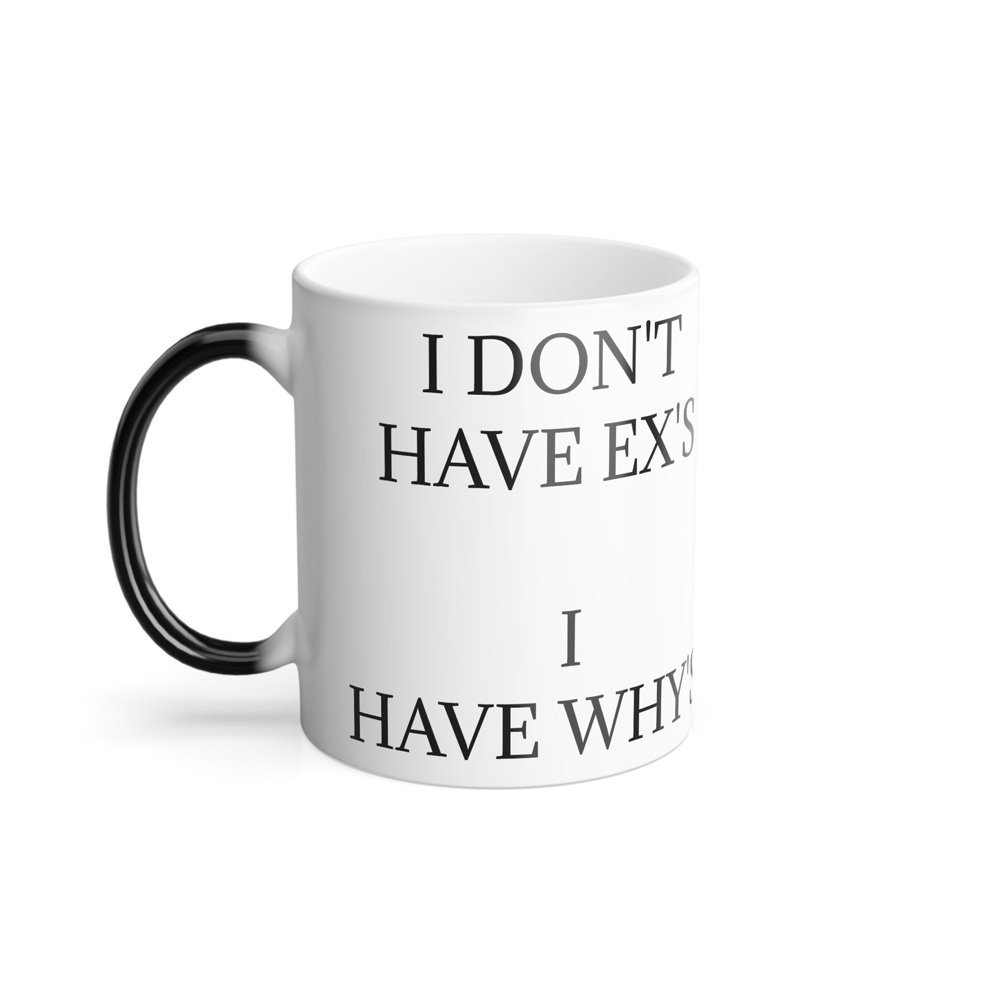 X's And Y's Color Changing Mug
