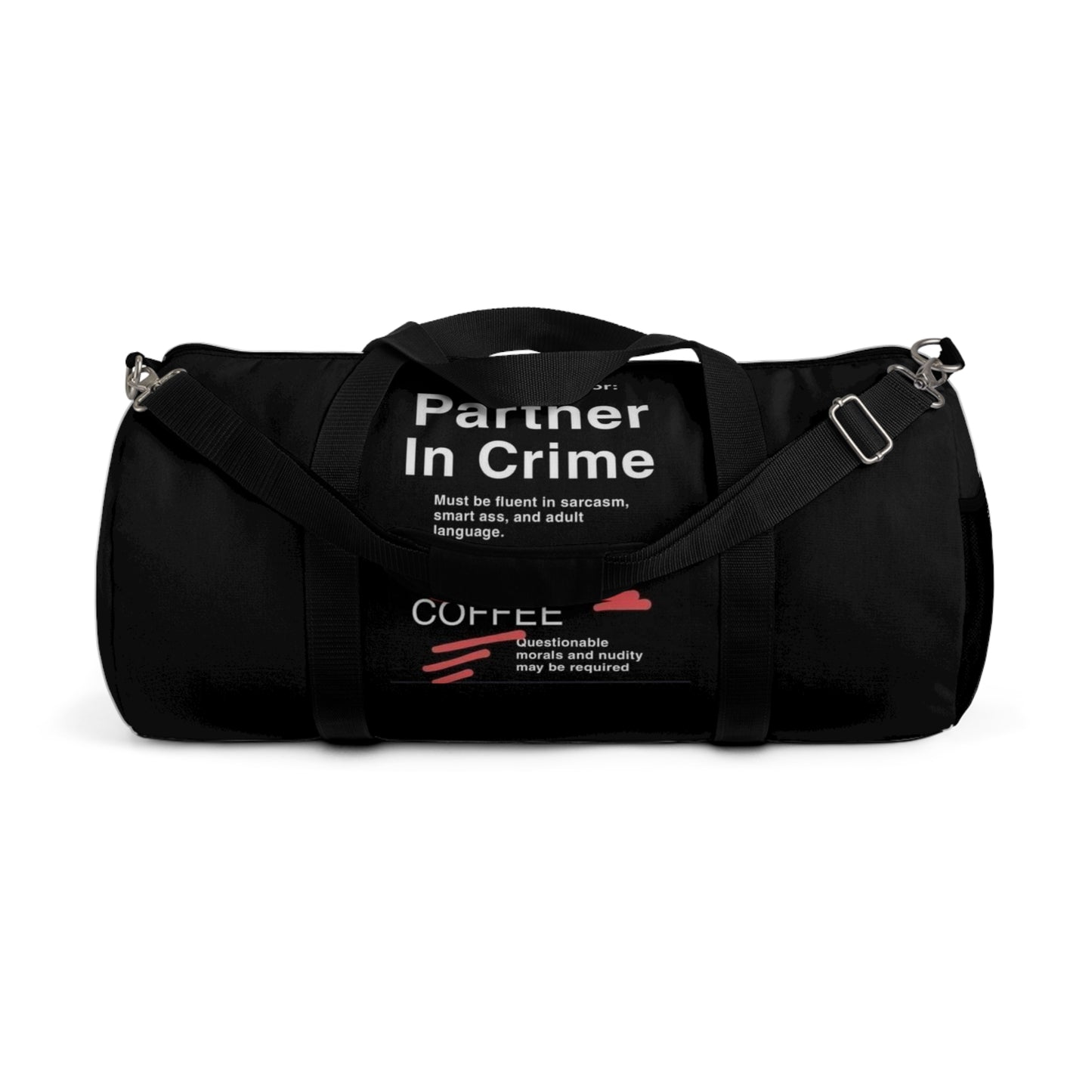 Partner In Crime Duffel Bag