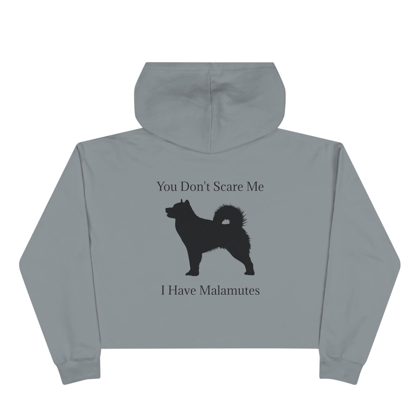 You Don't Scare Me Women's Crop Hoodie