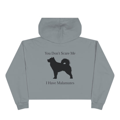 You Don't Scare Me Women's Crop Hoodie