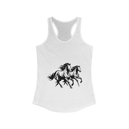 Horsin' Around Women's Racerback Tank