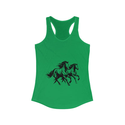 Horsin' Around Women's Racerback Tank