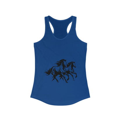 Horsin' Around Women's Racerback Tank