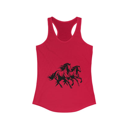 Horsin' Around Women's Racerback Tank