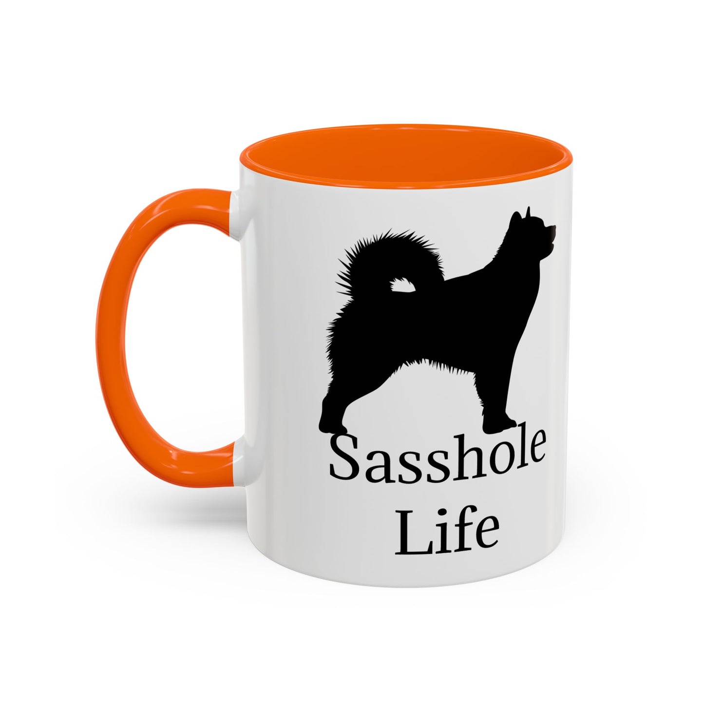 Sasshole Life 2-Tone Coffee Mug