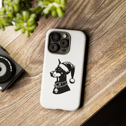 Santa Paws Doberman iPhone Case