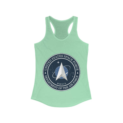 US Space Force Women's Racerback Tank