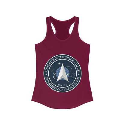 US Space Force Women's Racerback Tank