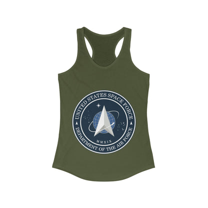 US Space Force Women's Racerback Tank