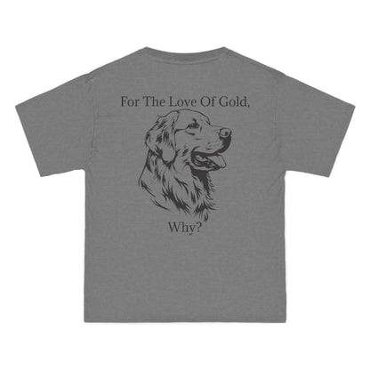 For The Love Of Gold Men's Short-Sleeve Crewneck Tee
