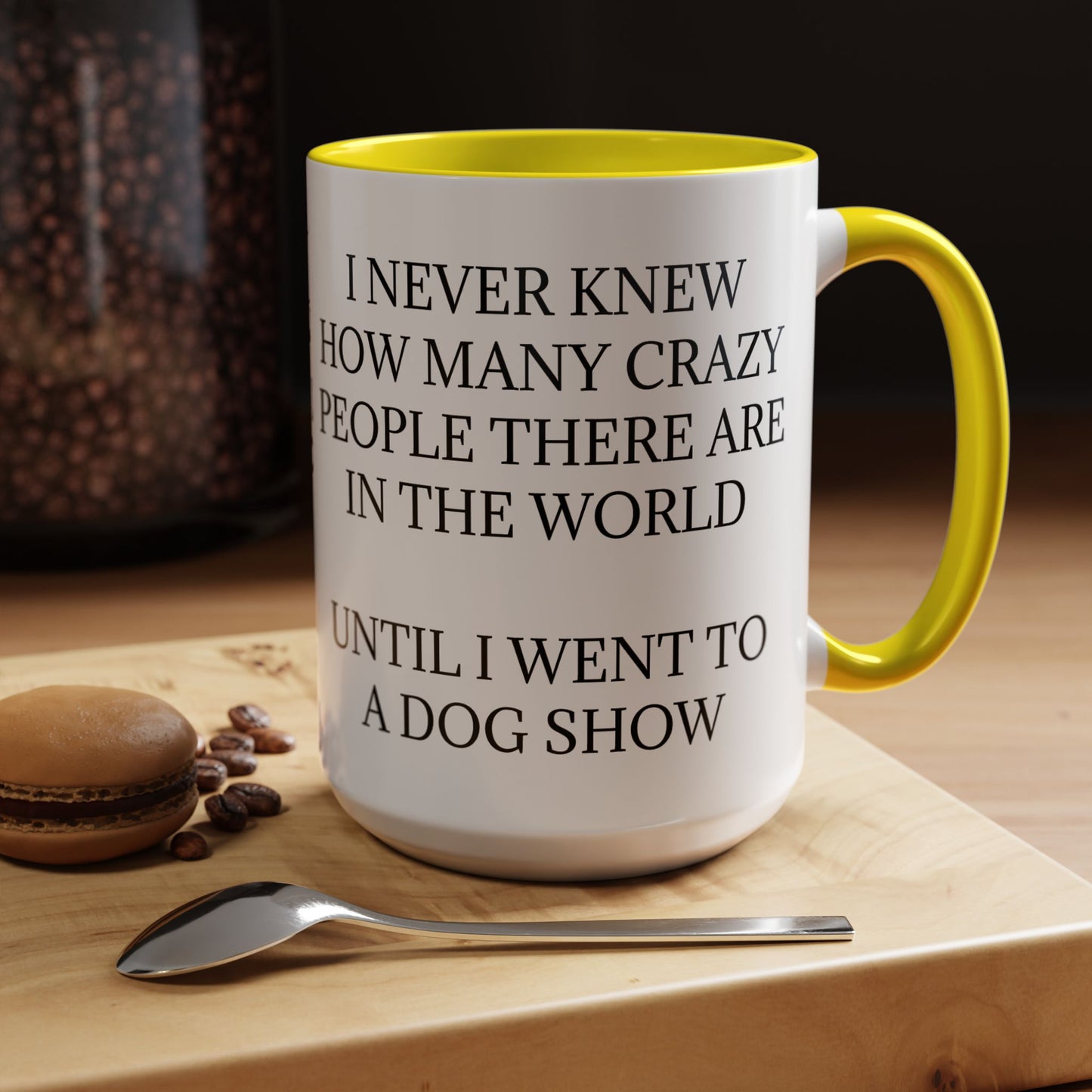 Never Knew 2-Tone Coffee Mug