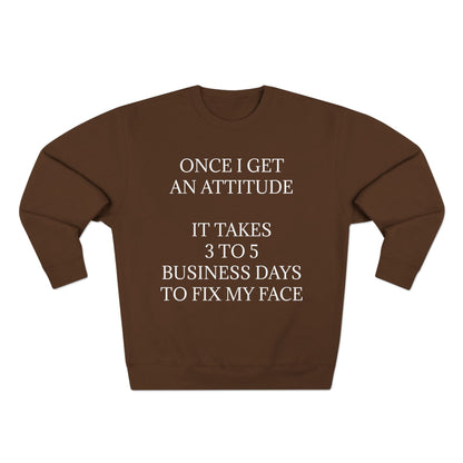 Fix My Face Unisex Crewneck Sweatshirt