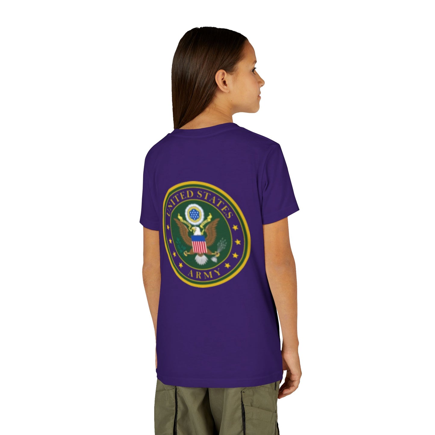 US Army Youth Unisex Short Sleeve Crewneck Tee