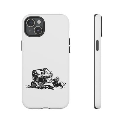 Slingin' Mud Side By Side iPhone Case