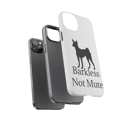 Barkless Not Mute iPhone Case