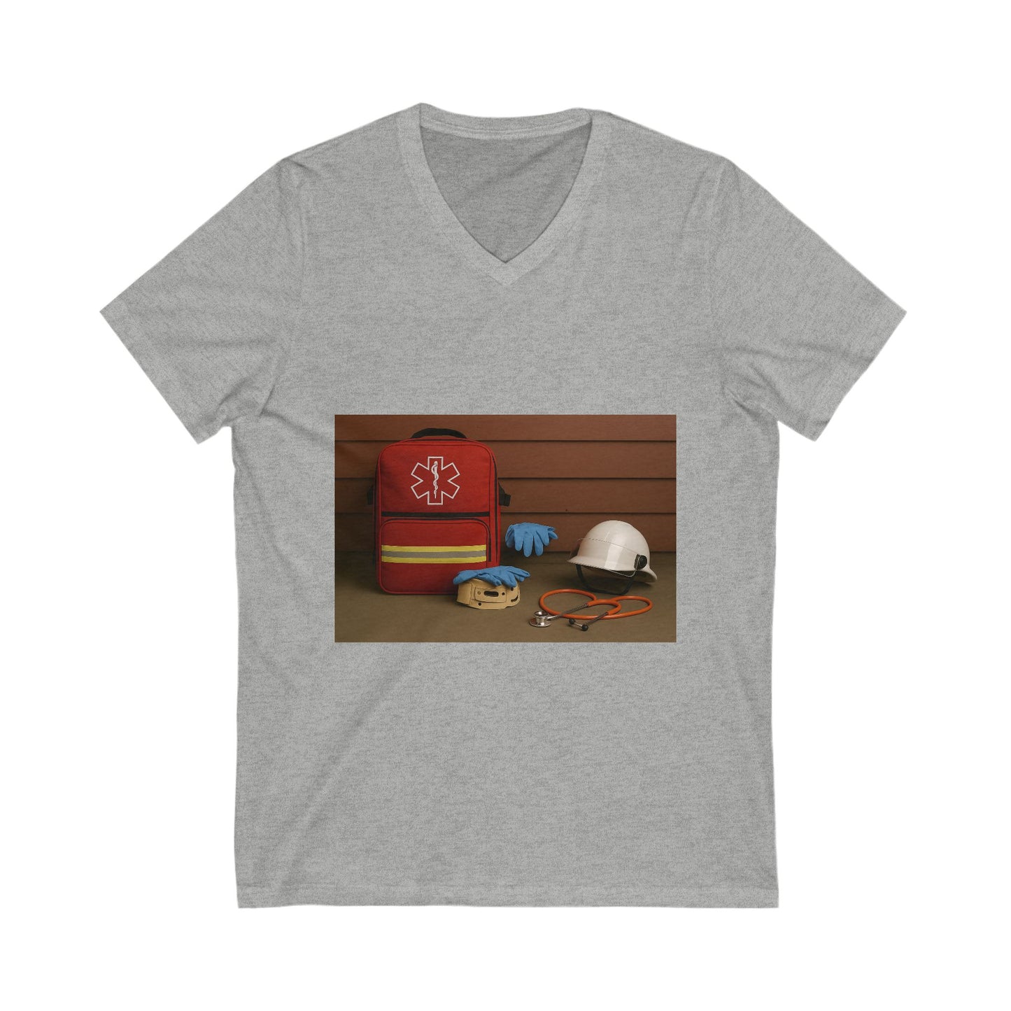 EMS Appreciation Unisex Short Sleeve V-Neck Tee