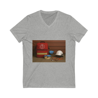 EMS Appreciation Unisex Short Sleeve V-Neck Tee