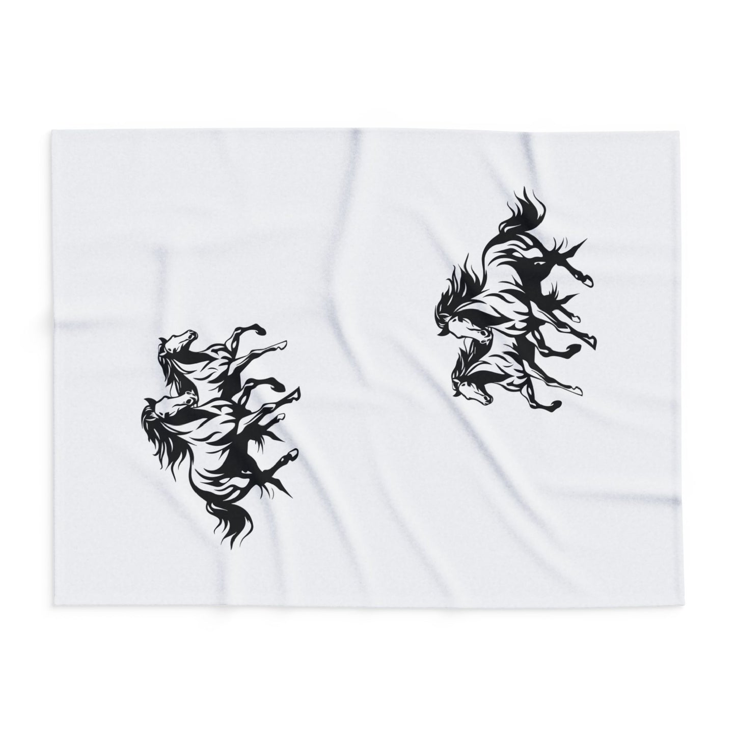 Horsin' Around Arctic Fleece Blanket