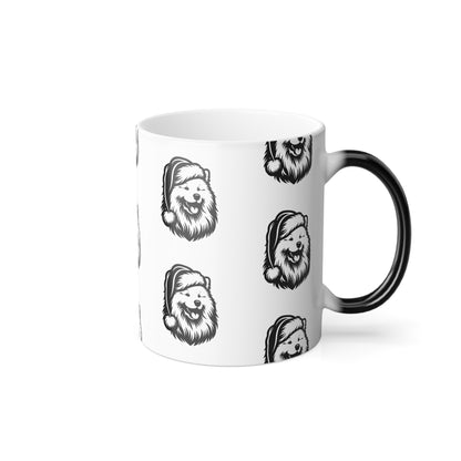 Santa Paws Samoyed Color Changing Mug