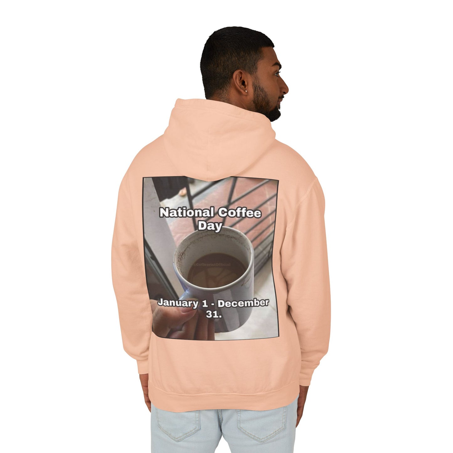 National Coffee Day Unisex Lightweight Hoodie