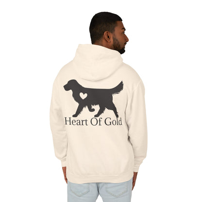 Heart Of Gold Unisex Lightweight Hoodie