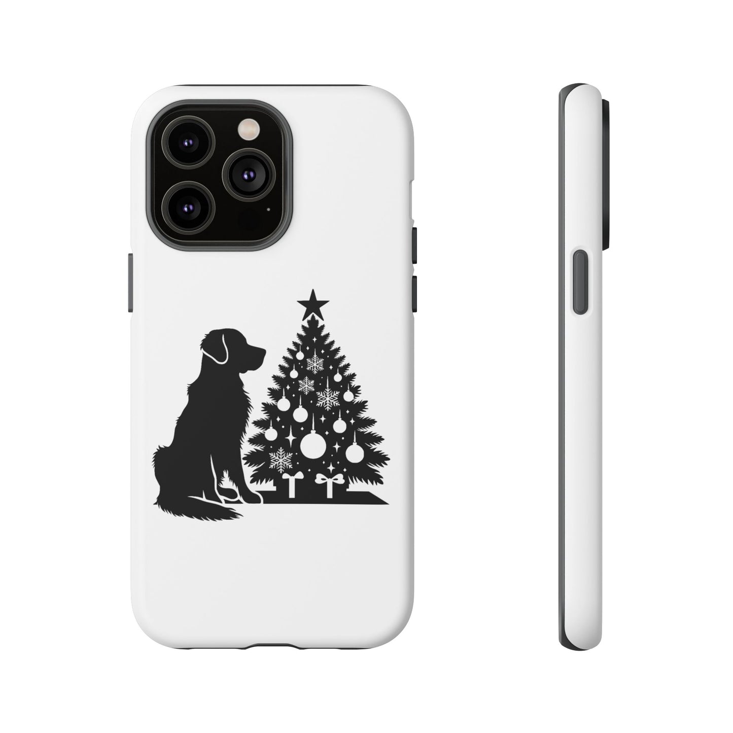 Golden Christmas Tree iPhone Case