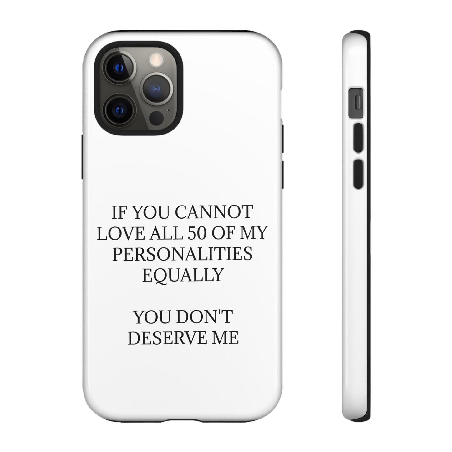 50 Personalities iPhone Case