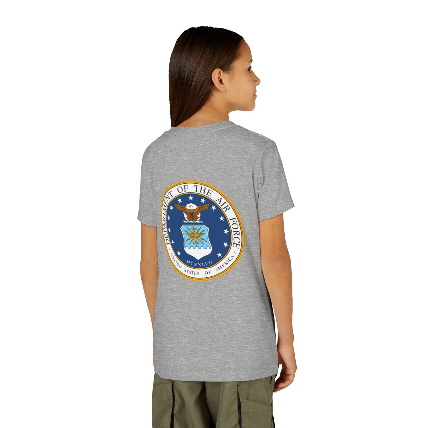 US Air Force Youth Unisex Short Sleeve Crewneck Tee
