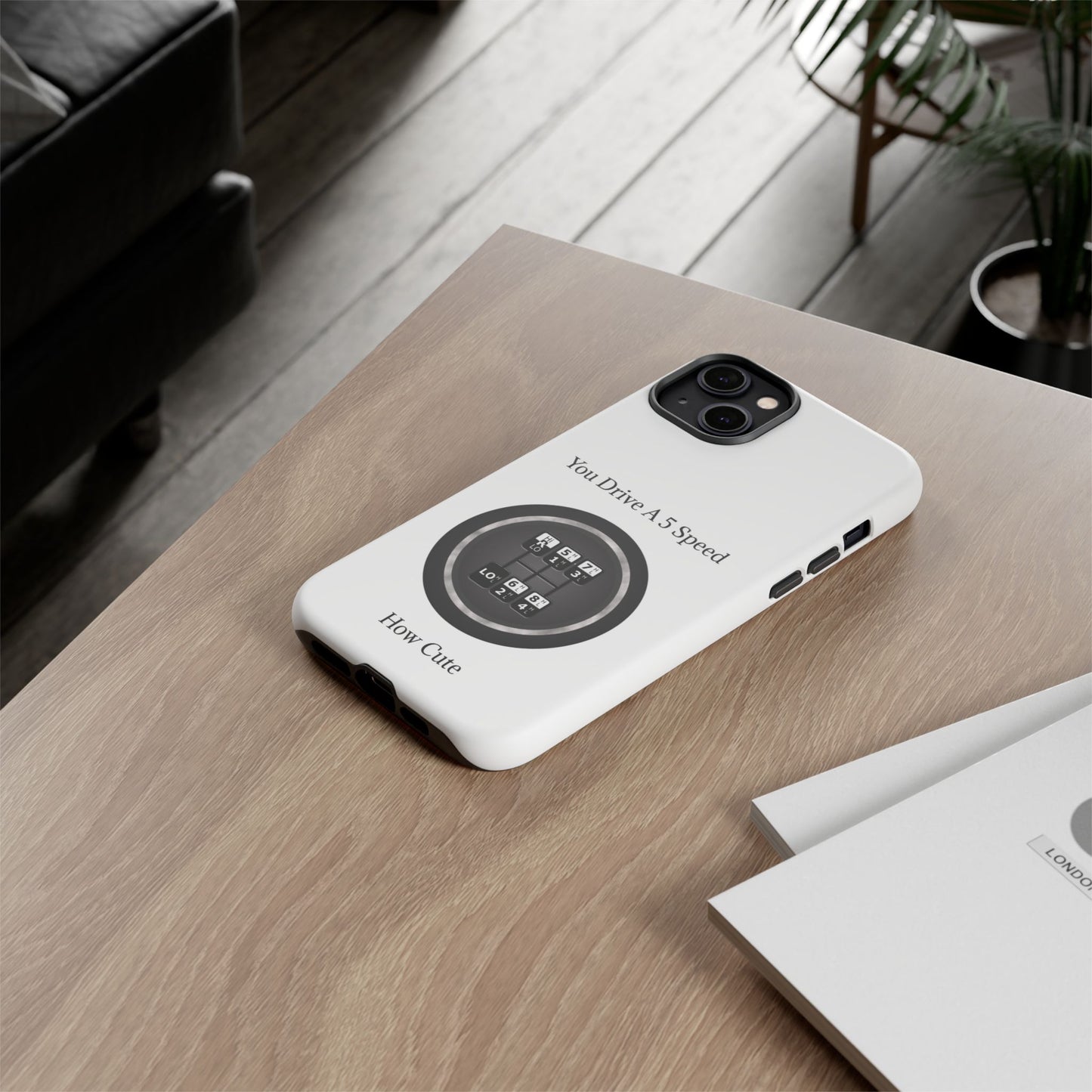 5 Speed How Cute iPhone Case