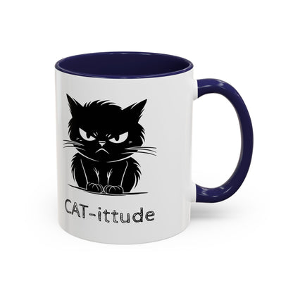 CAT-ittude 2-Tone Coffee Mug