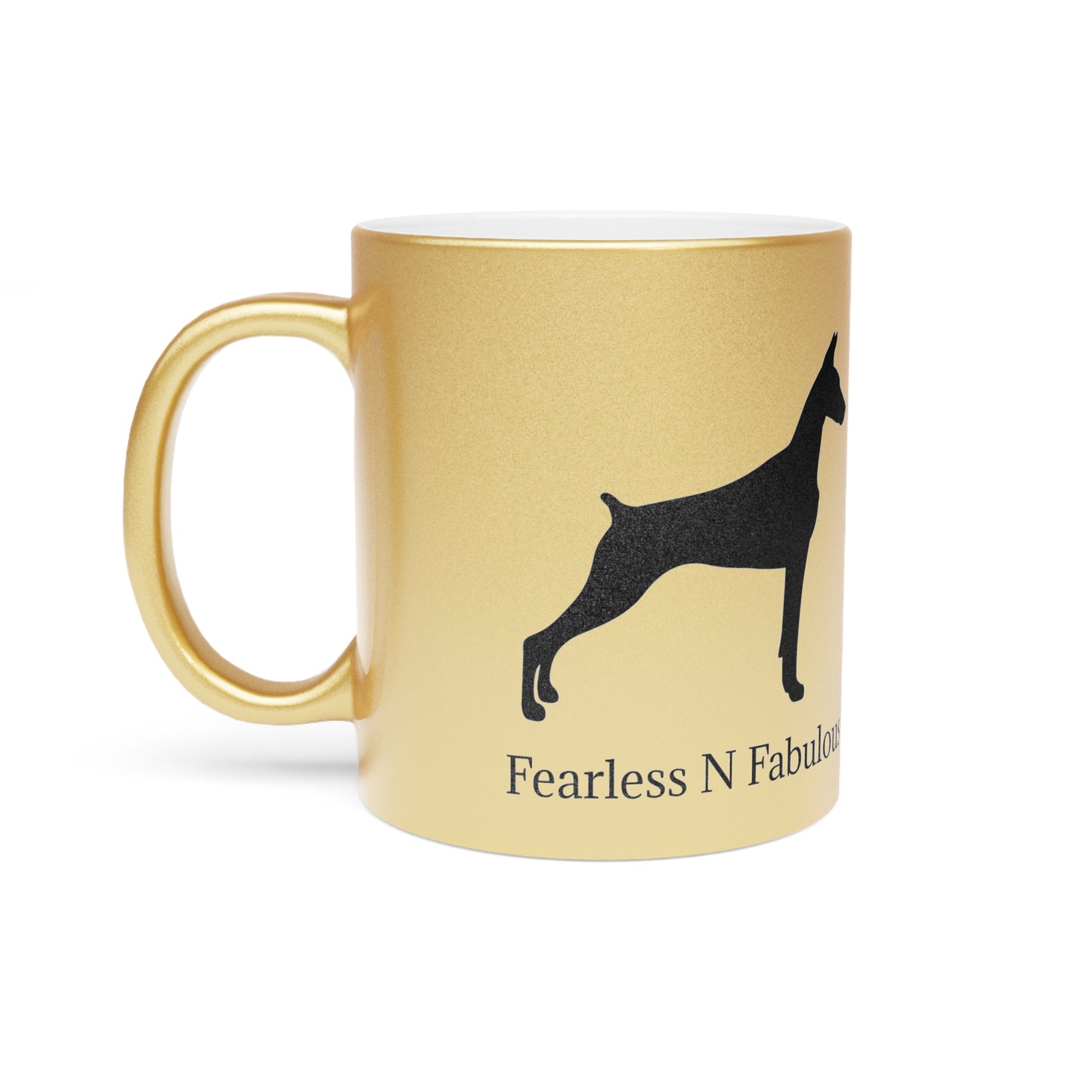 Fearless N Fabulous Metallic Coffee Mug