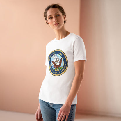 US Navy Women's Short Sleeve Crewneck Tee