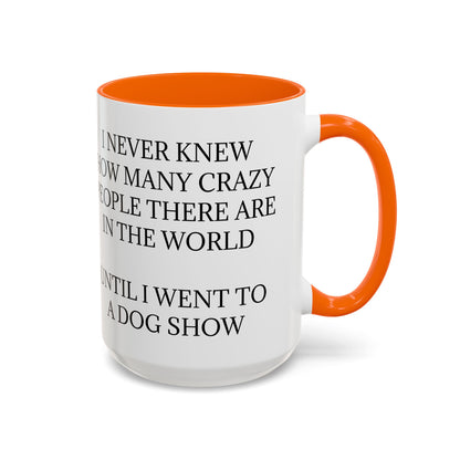 Never Knew 2-Tone Coffee Mug