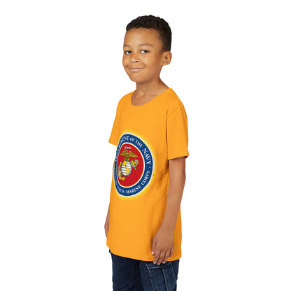 US Marine Corps Youth Unisex Short Sleeve Crewneck Tee