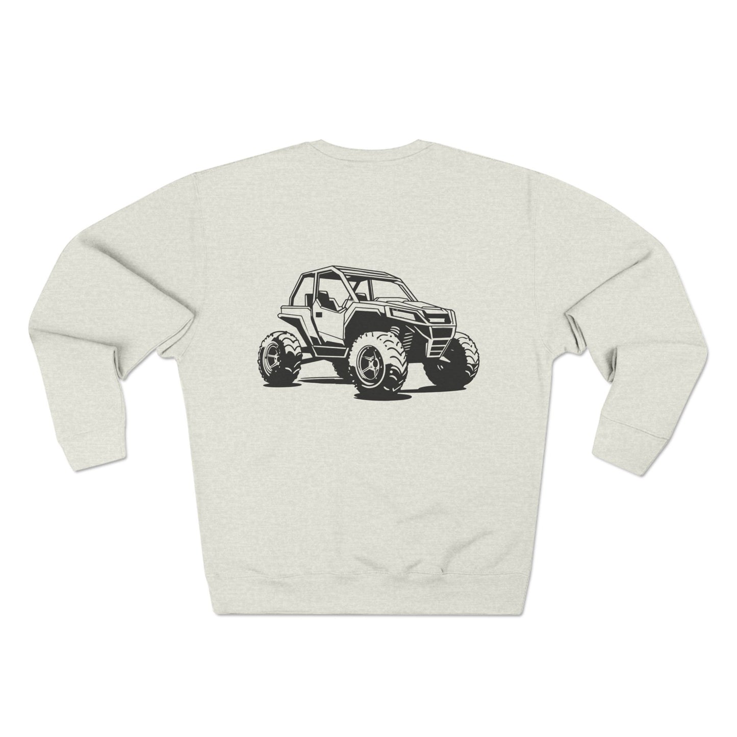 Off The Beaten Path Side By Side Unisex Crewneck Sweatshirt
