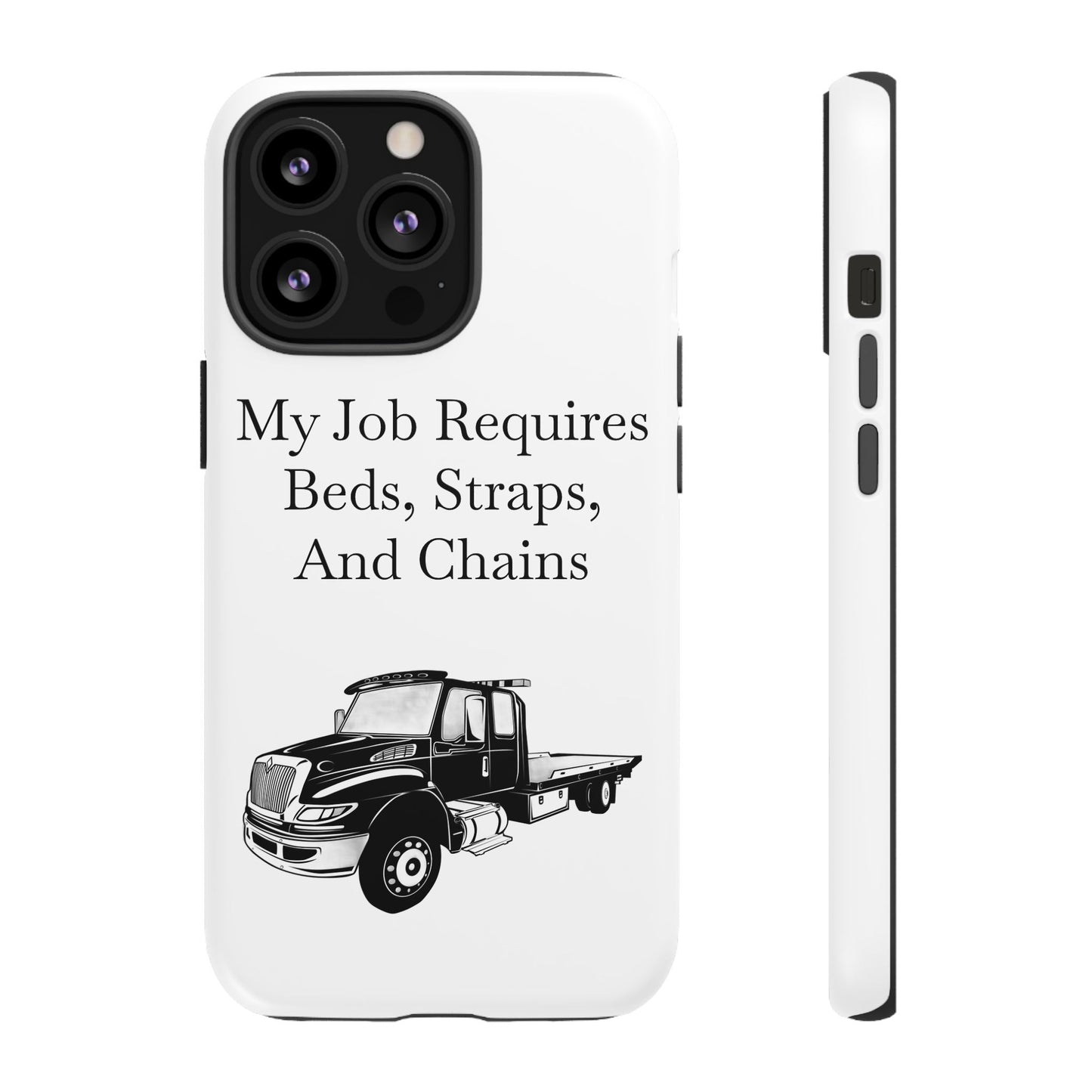 Beds, Straps, And Chains iPhone Case