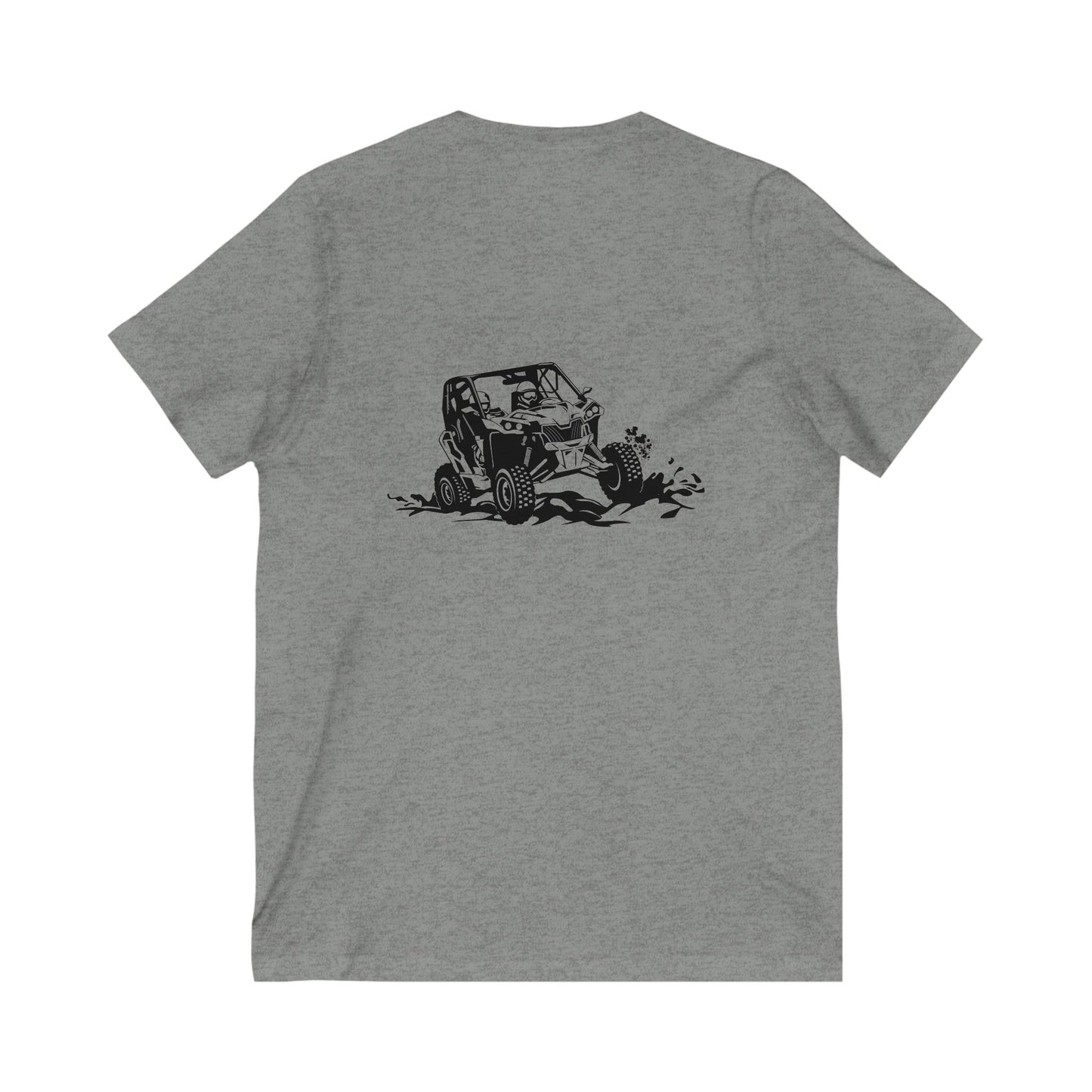 Slingin' Mud Side By Side Unisex Short Sleeve V-Neck Tee