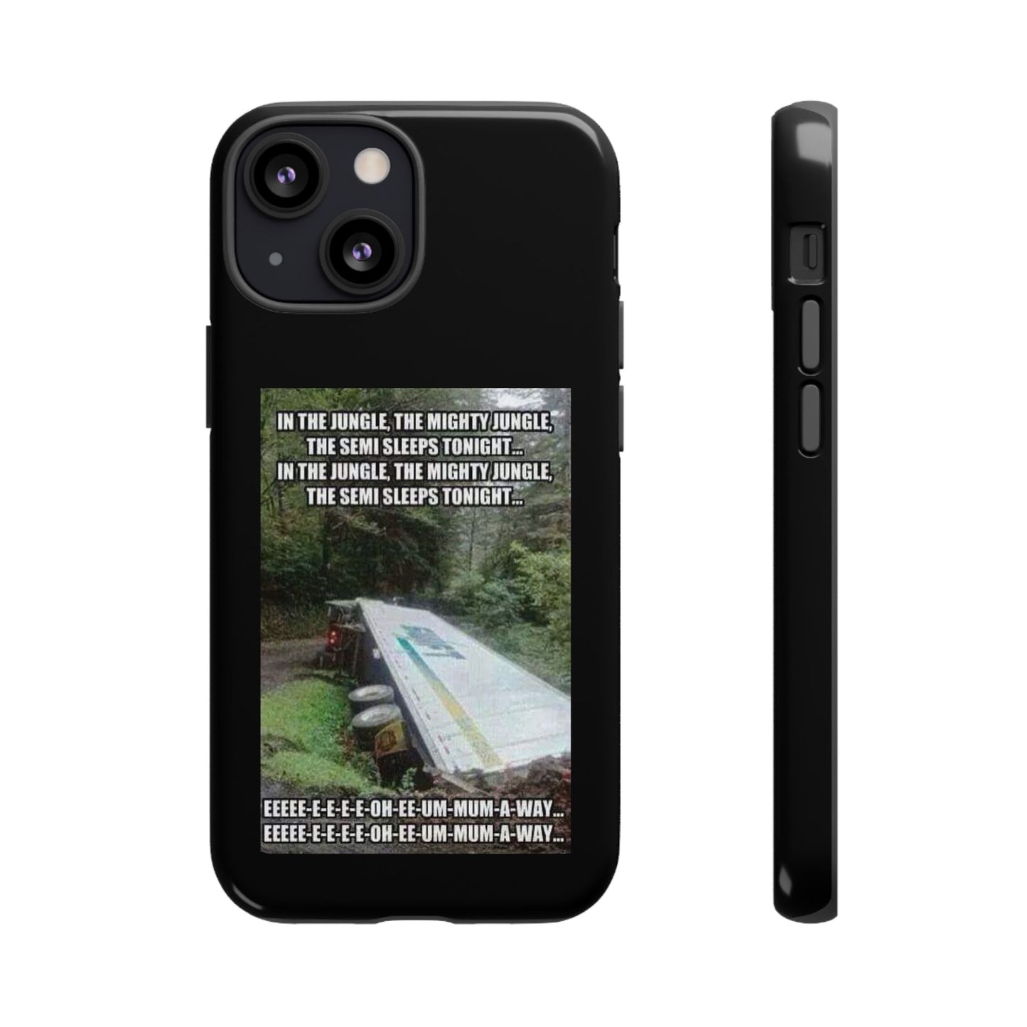 Semi Sleeps iPhone Case
