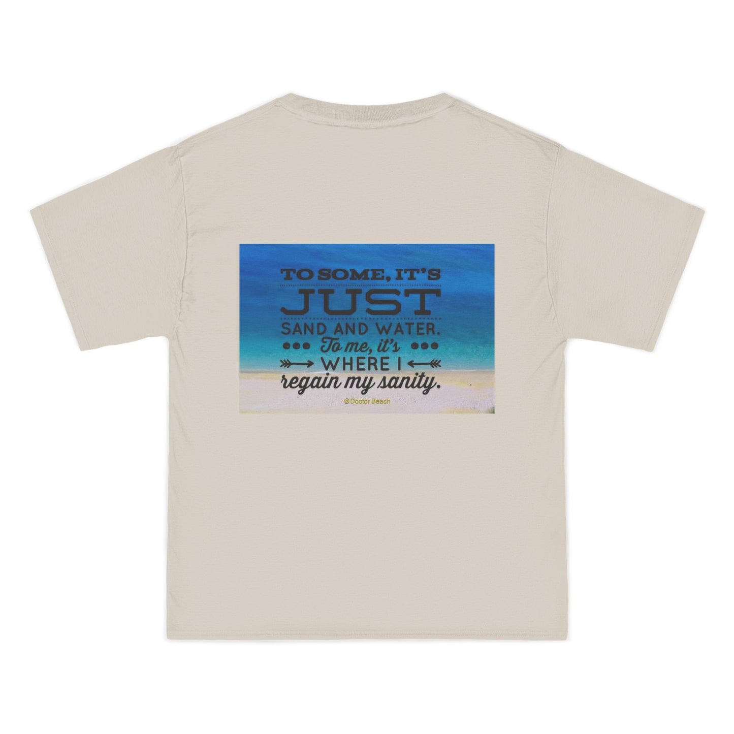 Dr, Beach Men's Short-Sleeve Crewneck Tee