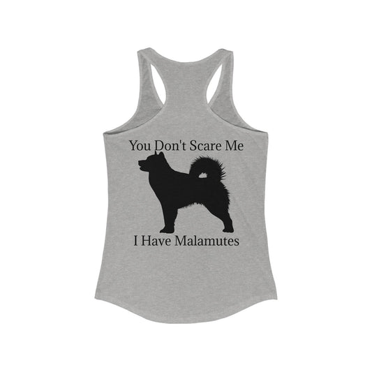 You Don't Scare Me Women's Racerback Tank