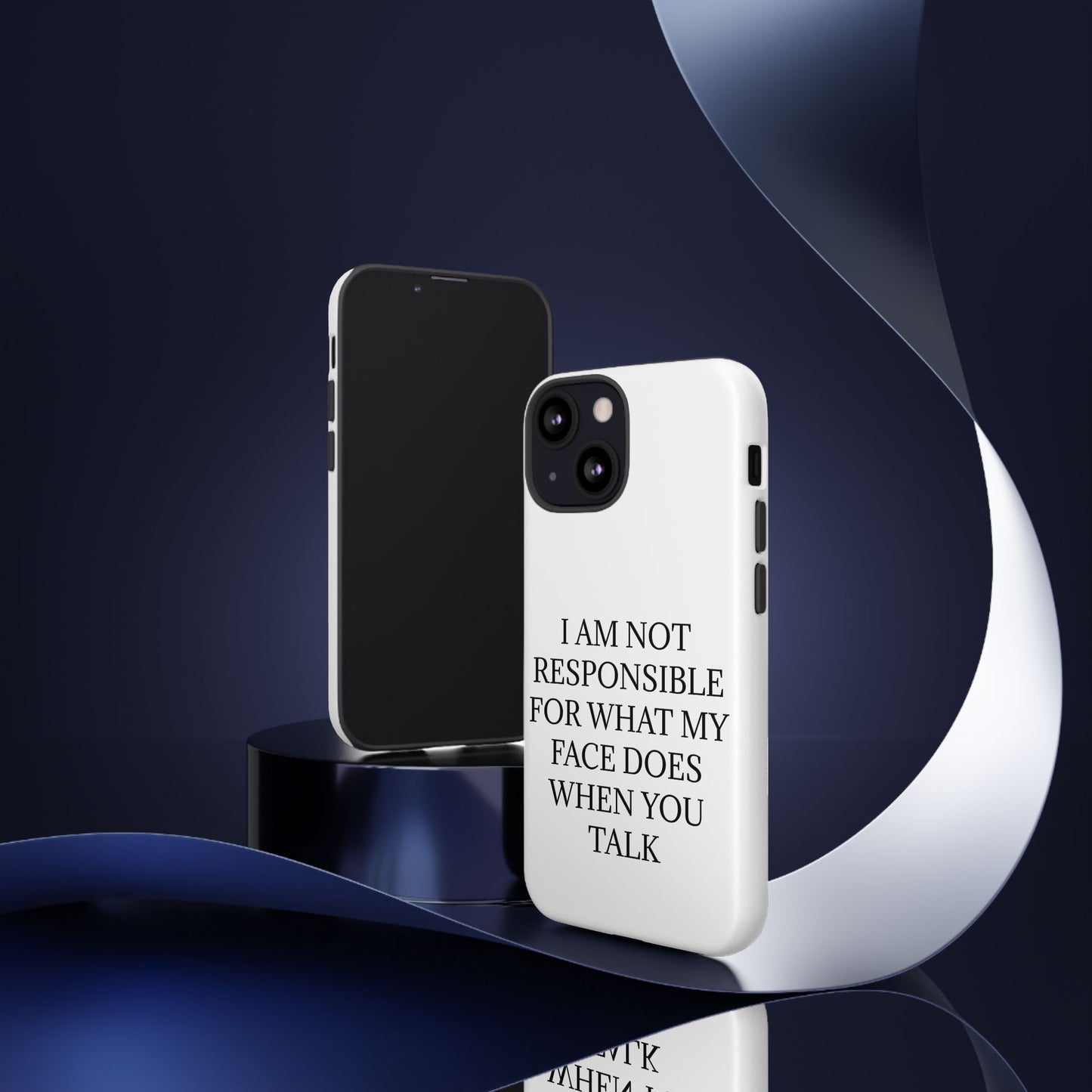 When You Talk iPhone Case