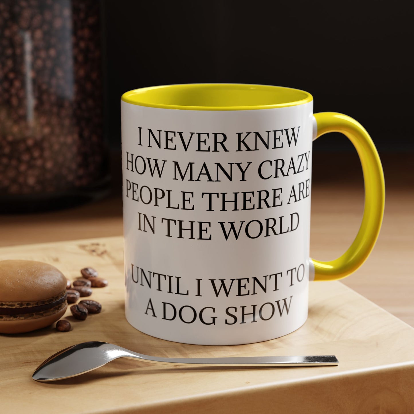 Never Knew 2-Tone Coffee Mug