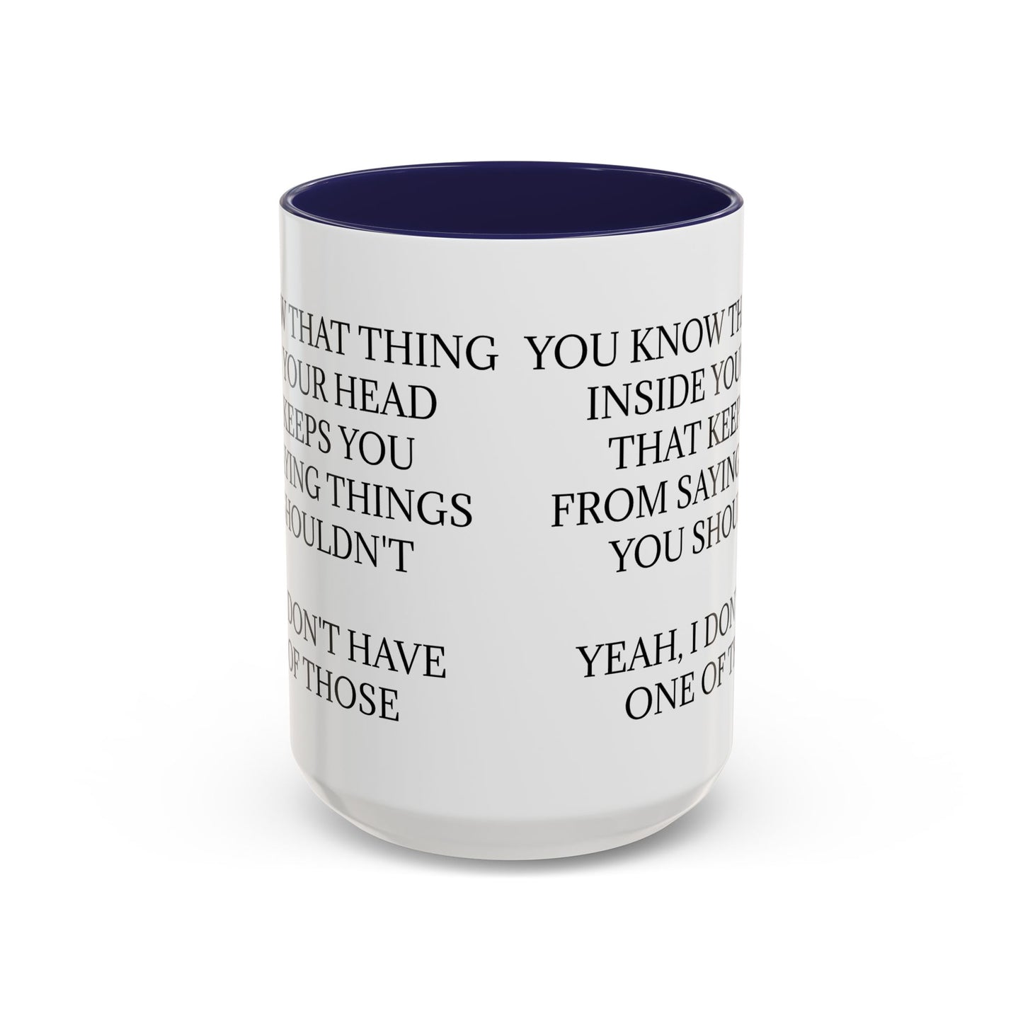 No Filter 2-Tone Coffee Mug