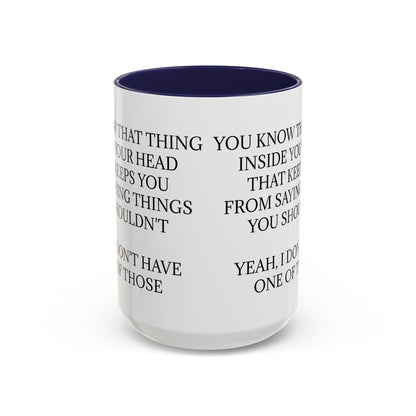No Filter 2-Tone Coffee Mug