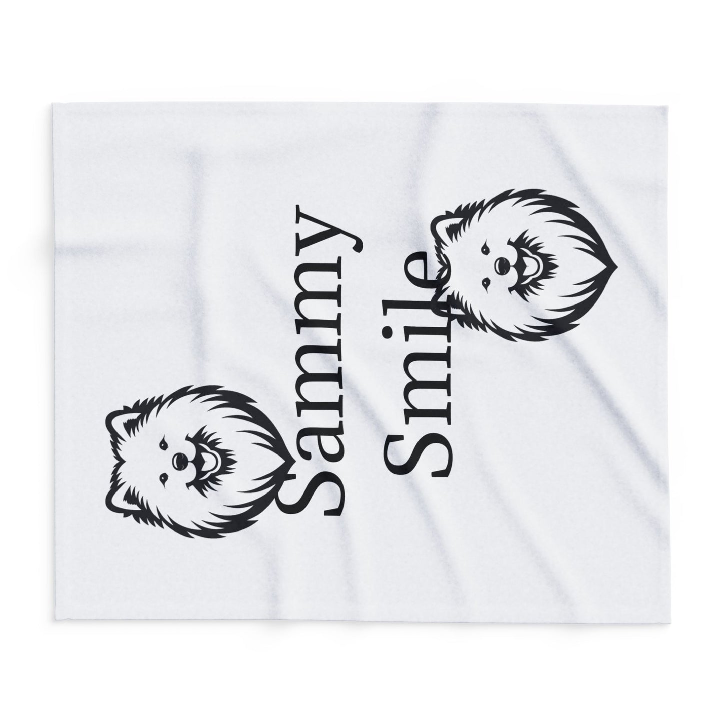 Sammy Smile Arctic Fleece Blanket