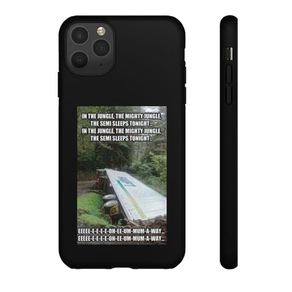 Semi Sleeps iPhone Case
